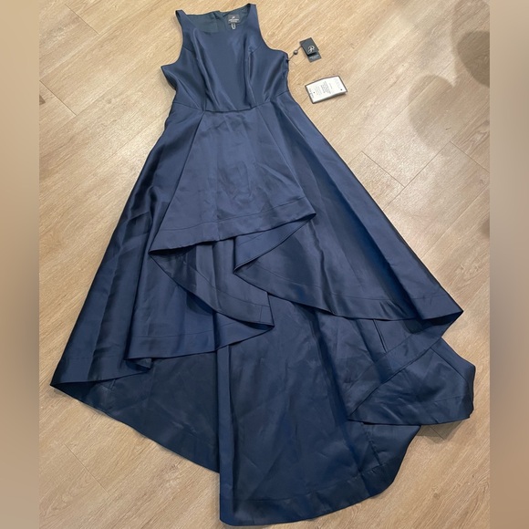 High-Low Mikado Gown - Picture 6 of 13